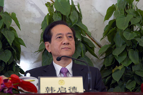 九三学社中央主席韩启德