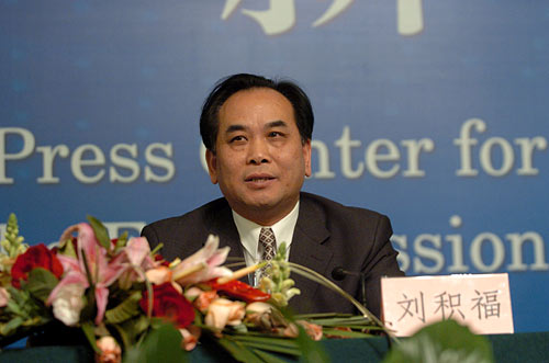 全国人大代表、江西省国土资源厅厅长刘积福
