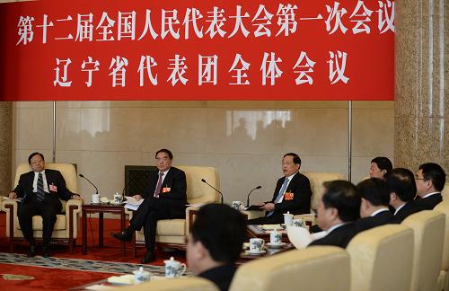 辽宁代表团向媒体开放