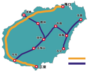 海南加快"三线"高速前期工作 报批材料编制完成