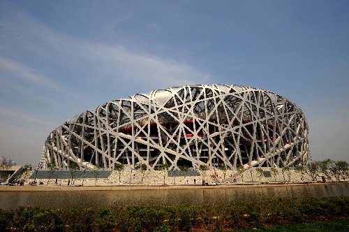 奥运场馆之三"焊绣"精品"鸟巢"