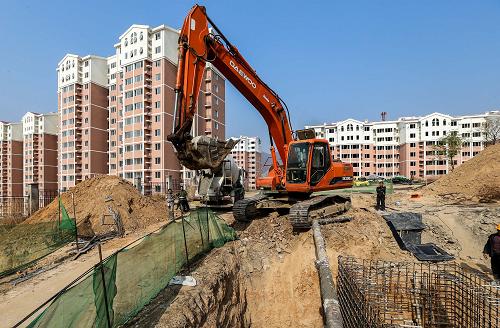 京煤集团工矿棚户区改造工程主体工程完工