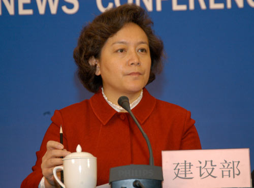 建设部规划司副司长张勤