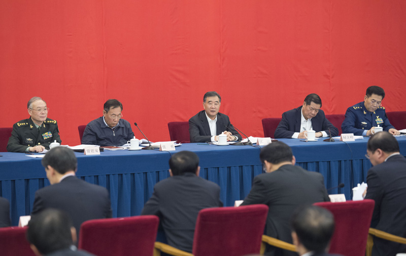 11月27日，全国革命老区开发建设座谈会在北京举行。国务院副总理汪洋在会上讲话。