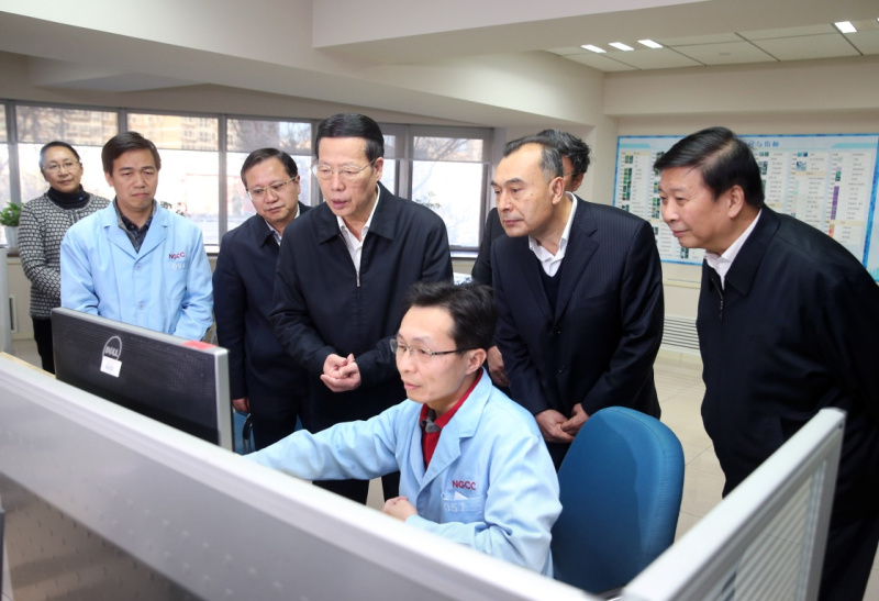 11月22日，中共中央政治局常委、国务院副总理张高丽在北京主持召开全国地理国情普查领导小组全体会议并讲话。
