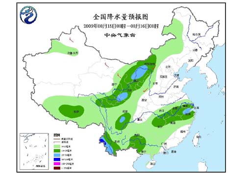 中央气象台:16日北方雨水退烧 江南华南残暑难