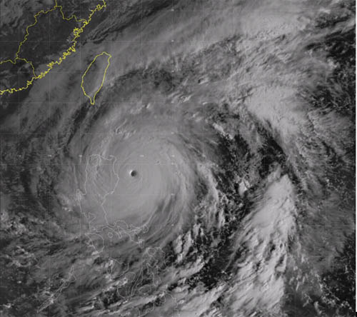 台风鲇鱼将登陆菲律宾 并严重影响华南沿海