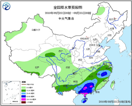 长江中下游地区现16~18℃降温 两广仍有大暴