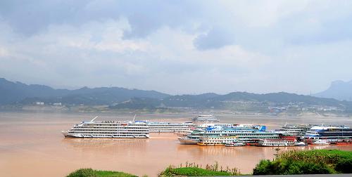 三峡工程拦蓄长江洪水发挥防洪效益
