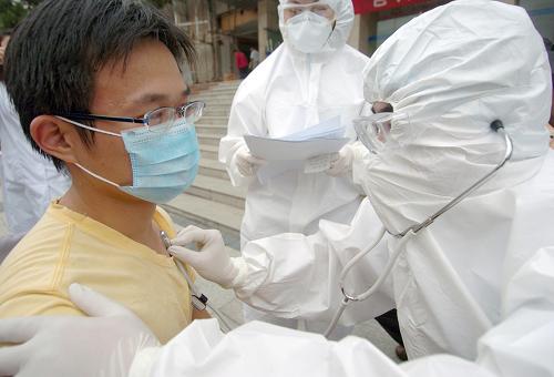 合肥社区防控甲型h1n1流感大演练