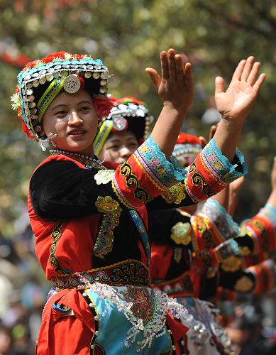 国家级非物质文化遗产--彝族集体舞蹈阿细跳月