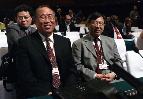 中国代表团参加联合国气候变化大会高级别会议