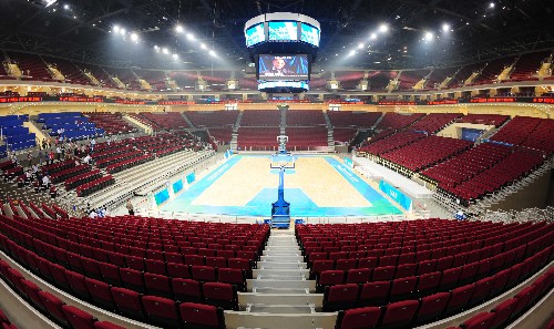 奥运场馆之二北京奥林匹克篮球馆