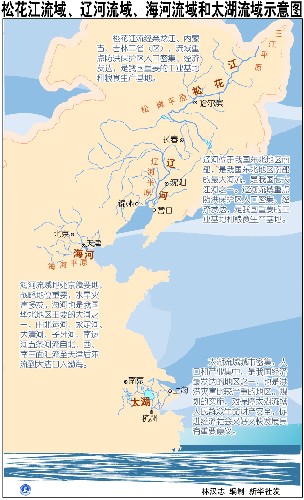 国务院批复海河,太湖,辽河,松花江流域防洪规划图片