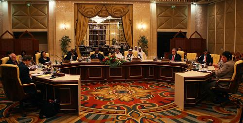 中美俄法英五国和欧盟代表在多哈讨论达尔富尔