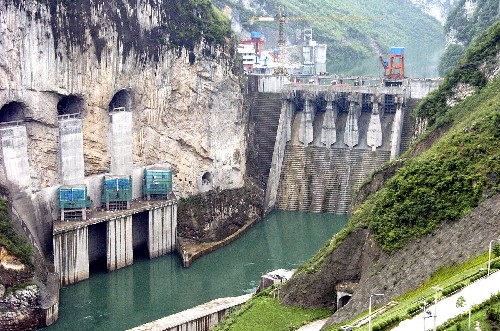 贵州乌江索风营水电站全部建成投产