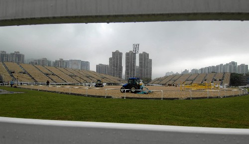 北京奥运马术比赛主赛场竣工
