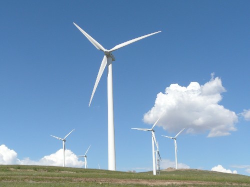 内蒙古辉腾锡勒风力发电场力保首都供电