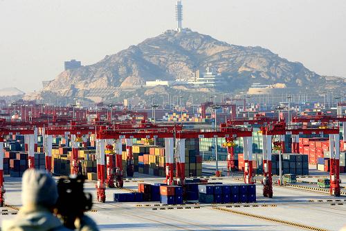 上海港货物吞吐量世界第一