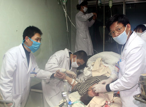 吉林省辽源市中心医院火灾已造成38人遇难
