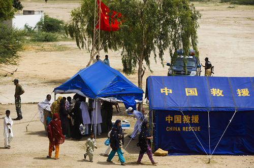 中国国际救援队赴巴援助记录-国旗见证中巴友