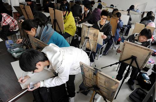 2010年浙江省普通高校美术类专业统考开考