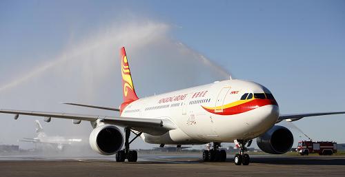 香港航空公司开通香港直飞莫斯科客运航班