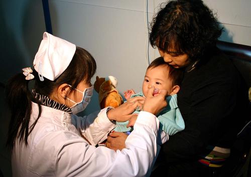 四川启动地震灾区儿童疫苗接种项目