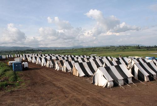 中国赴刚果(金)维和分队完成营地修建