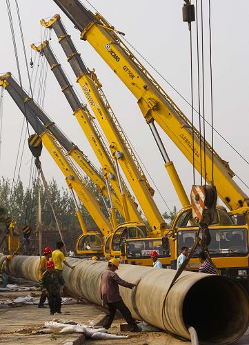 国内最大管径管道穿越工程在天津竣工