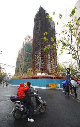 上海高层住宅火灾受灾居民获房租补贴