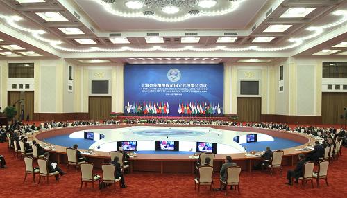 上海合作组织成员国元首理事会第十二次会议大范围会谈在北京举行