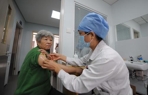 北京市开始接种季节性流感疫苗