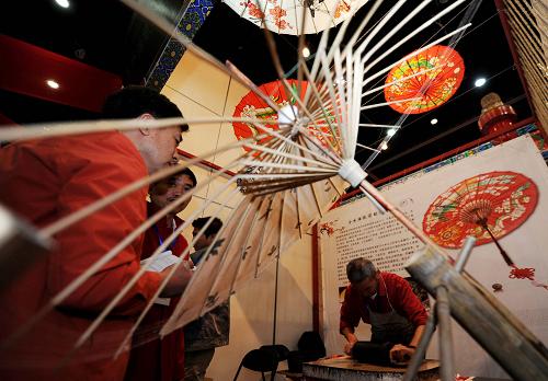 全国非物质文化遗产展示会在天津开幕