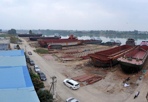 广西桂平打造西南内河造船基地