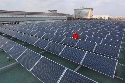 太阳能光伏屋顶 环保发电增效益