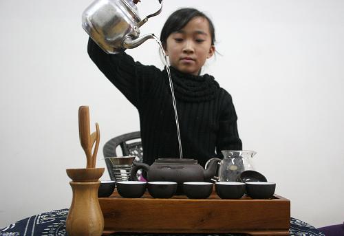 河北廊坊:传统茶艺走进小学课堂