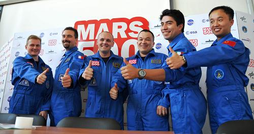 火星-500 试验在莫斯科正式启动 中国志愿者进