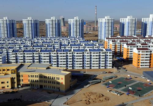 陕西省榆林市榆阳区金阳小区经济适用房总占地