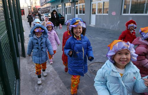 北京幼儿园开分园 缓解幼儿入园压力