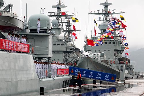 海军训练舰编队起航访问俄罗斯朝鲜