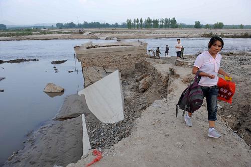 洪涝灾害给内蒙古造成巨大损失