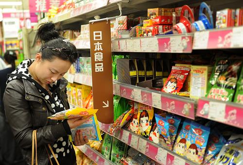 青岛:禁止日本食品进口 市面多为存货