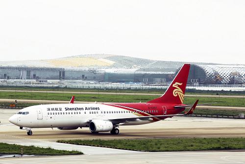 深圳宝安国际机场T3航站楼雏形初现