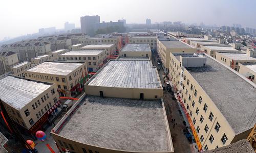 河南漯河一大型食品批发市场投入运营