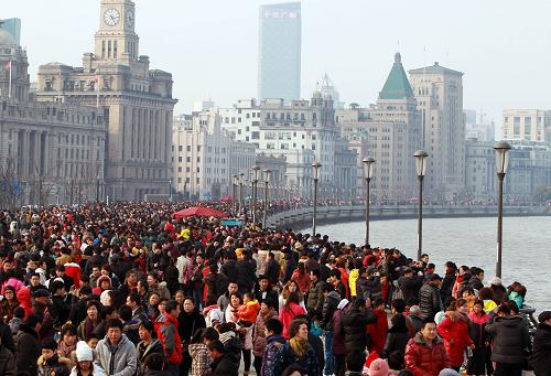 上海:春节旅游人气旺