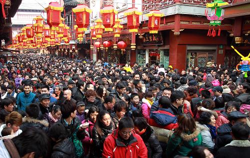 上海:春节旅游人气旺