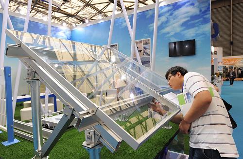 2013上海国际太阳能光伏展开幕
