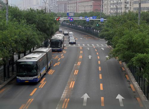 北京将启用首条“潮汐车道”