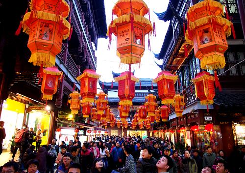 上海:春节黄金周旅游市场火爆